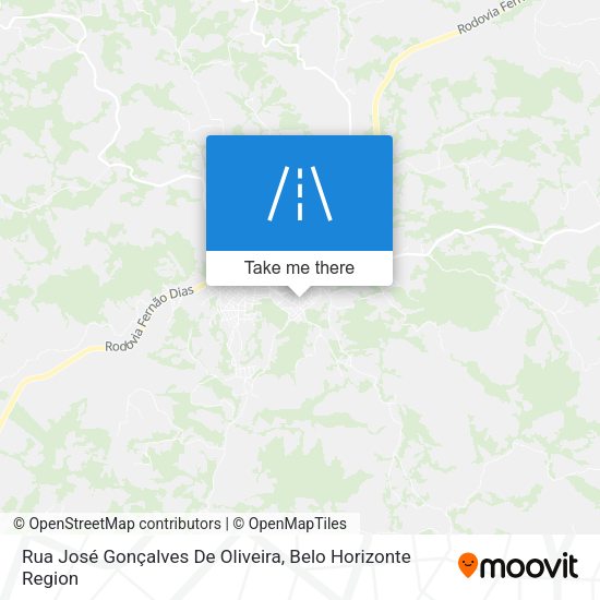 Rua José Gonçalves De Oliveira map