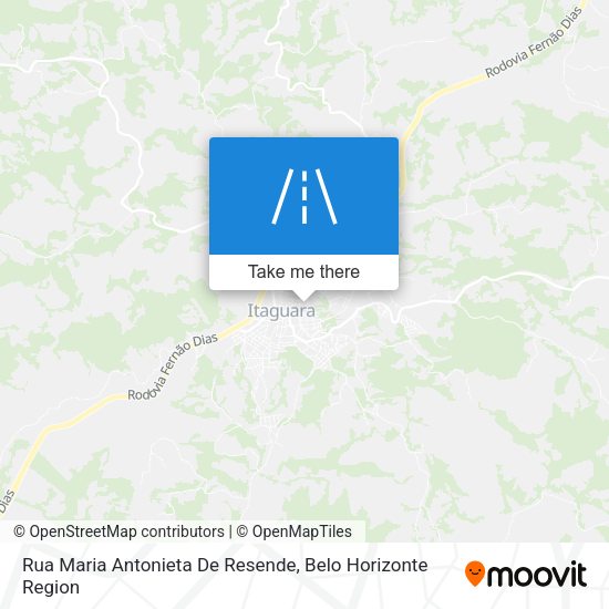 Rua Maria Antonieta De Resende map