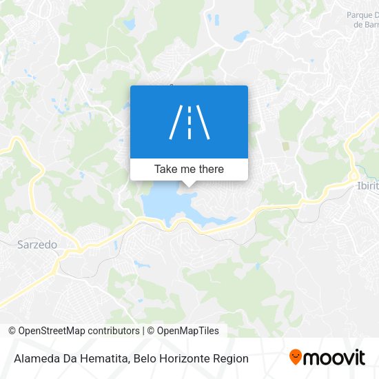 Alameda Da Hematita map