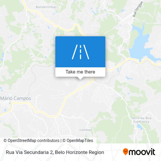 Rua Via Secundaria 2 map