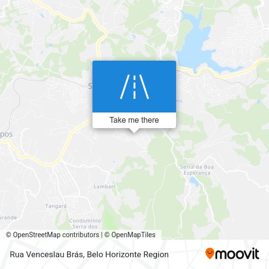 Rua Venceslau Brás map