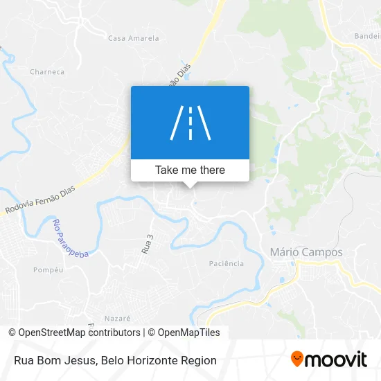 Rua Bom Jesus map