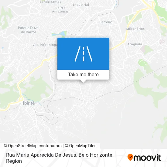 Rua Maria Aparecida De Jesus map