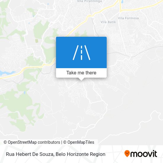 Rua Hebert De Souza map