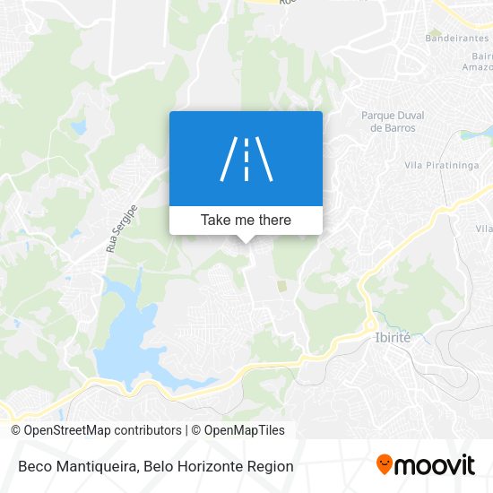 Beco Mantiqueira map