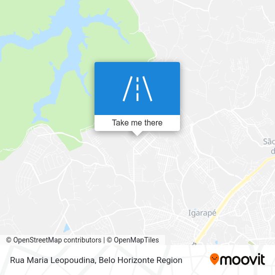 Rua Maria Leopoudina map