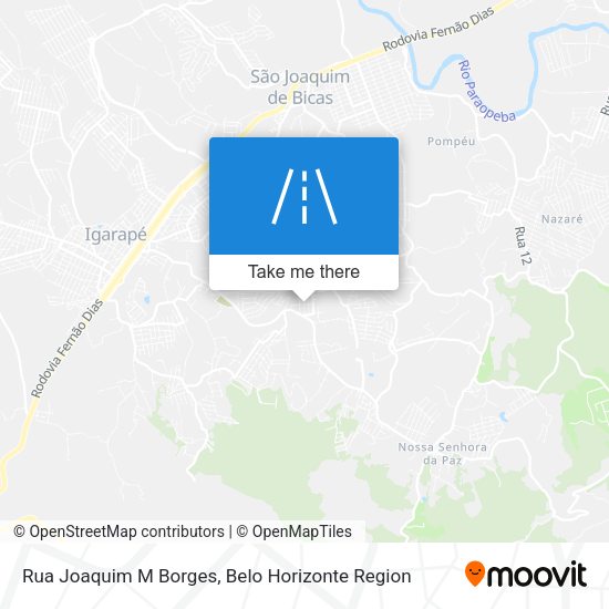 Rua Joaquim M Borges map