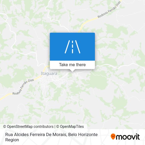 Rua Alcides Ferreira De Morais map