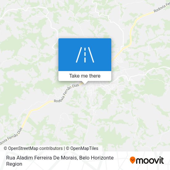 Rua Aladim Ferreira De Morais map