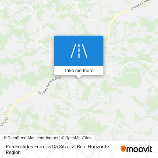 Rua Erotides Ferreira Da Silveira map