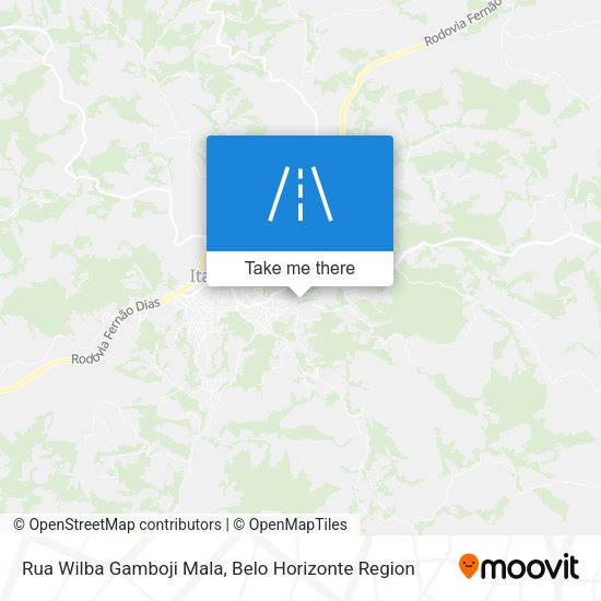 Rua Wilba Gamboji Mala map