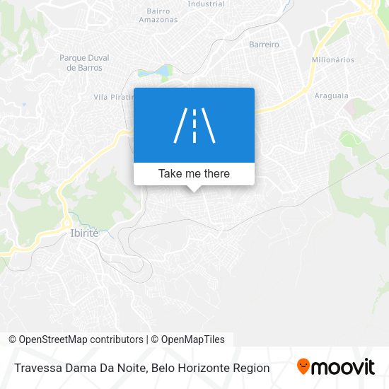 Travessa Dama Da Noite map