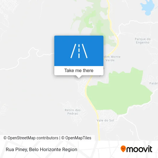Rua Piney map