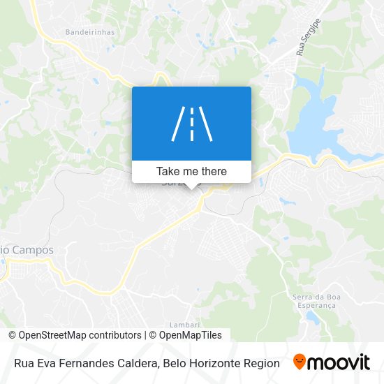 Rua Eva Fernandes Caldera map