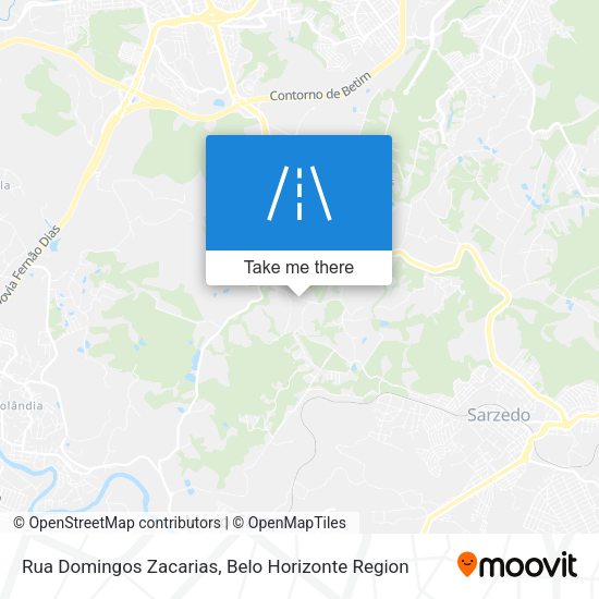 Rua Domingos Zacarias map
