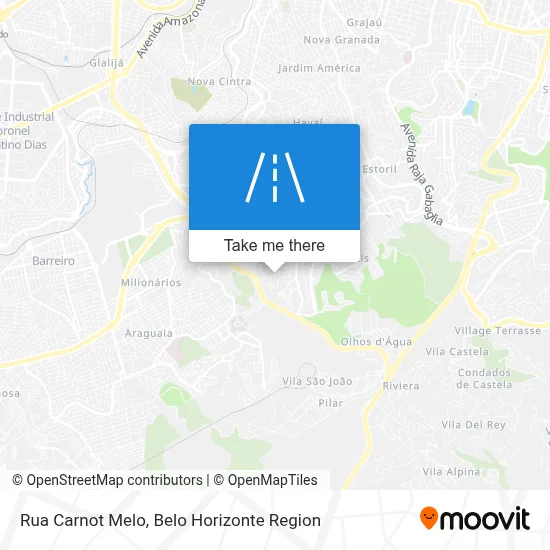 Rua Carnot Melo map