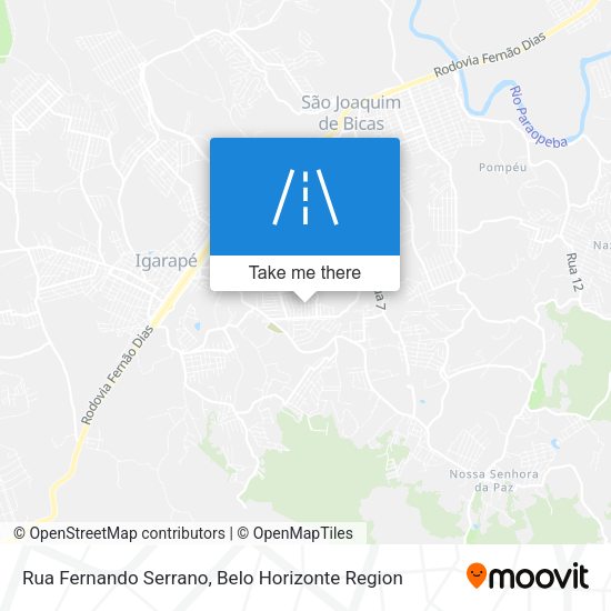 Rua Fernando Serrano map
