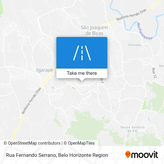 Rua Fernando Serrano map