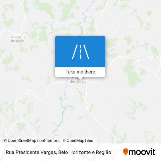Rua Presidente Vargas map