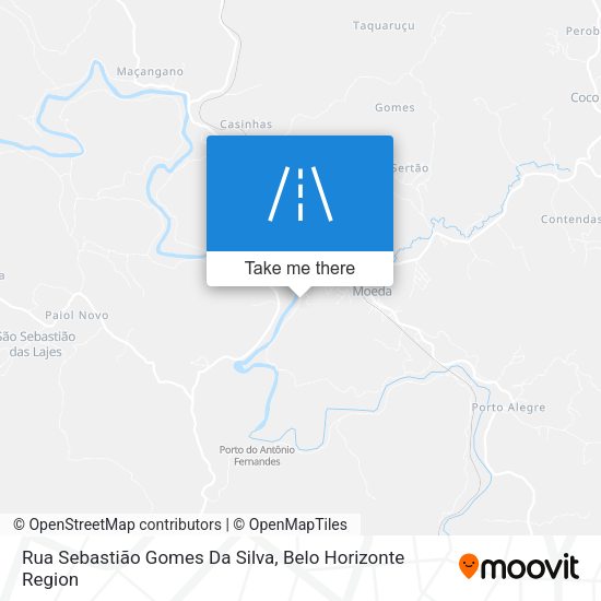 Rua Sebastião Gomes Da Silva map