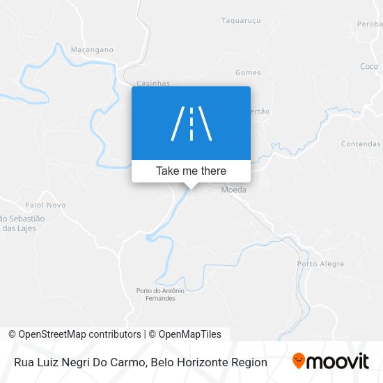 Rua Luiz Negri Do Carmo map