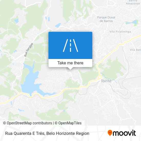 Rua Quarenta E Três map