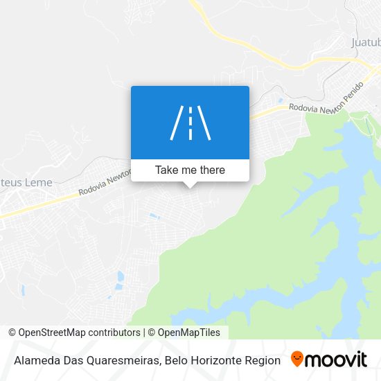Alameda Das Quaresmeiras map