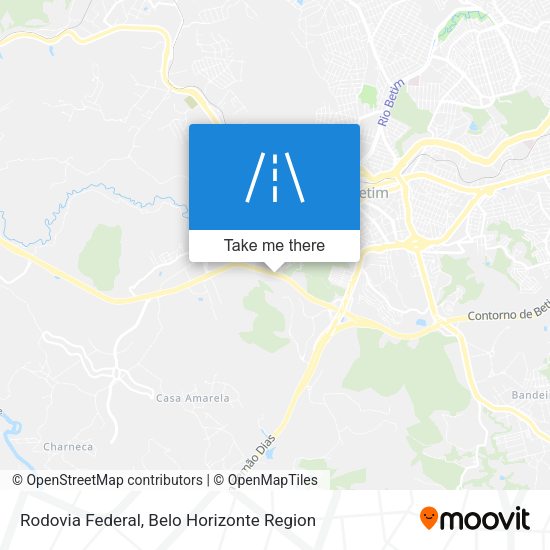 Rodovia Federal map