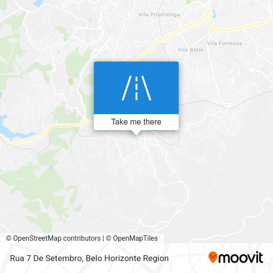 Rua 7 De Setembro map