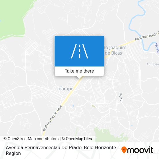 Avenida Perinavenceslau Do Prado map