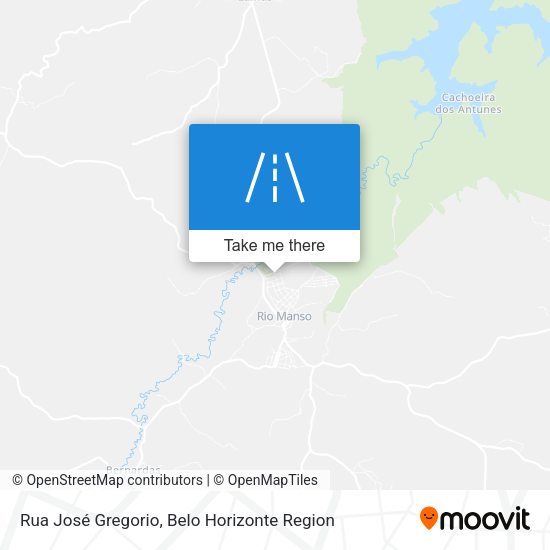 Rua José Gregorio map