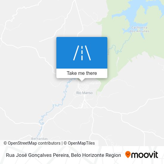 Rua José Gonçalves Pereira map