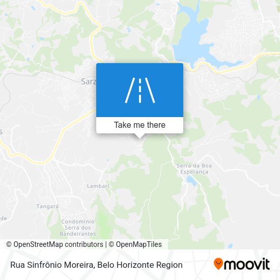 Rua Sinfrônio Moreira map