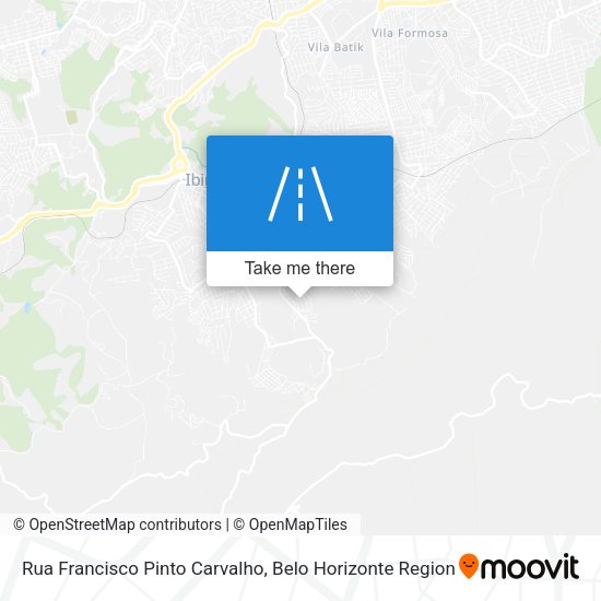 Rua Francisco Pinto Carvalho map