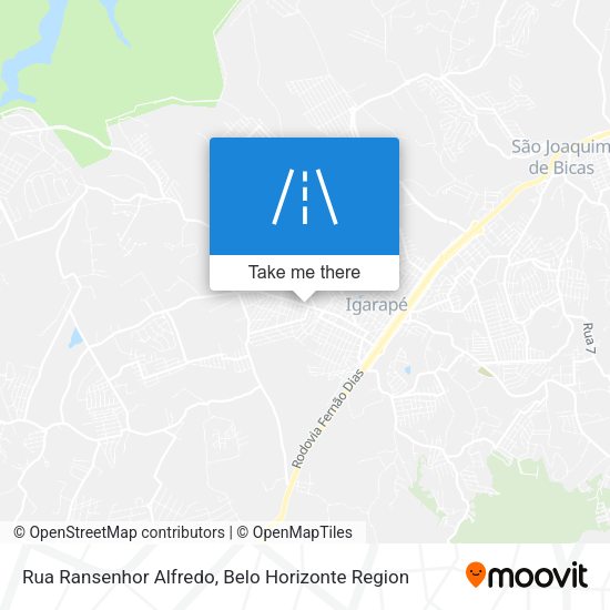Rua Ransenhor Alfredo map