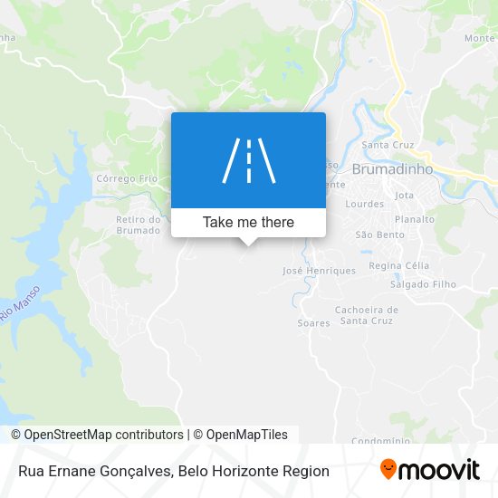 Rua Ernane Gonçalves map