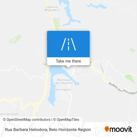 Rua Barbara Heliodora map