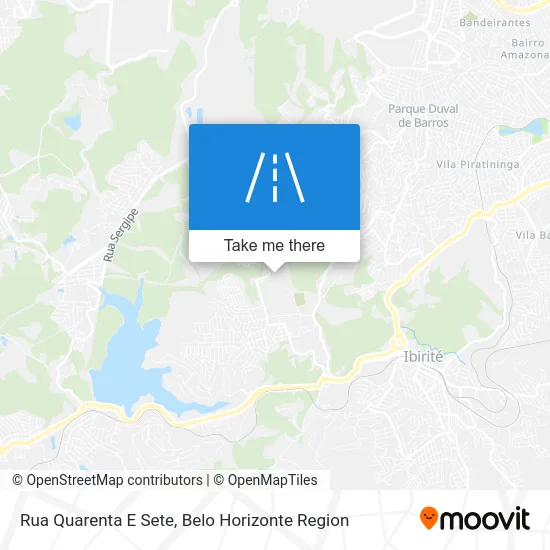 Rua Quarenta E Sete map