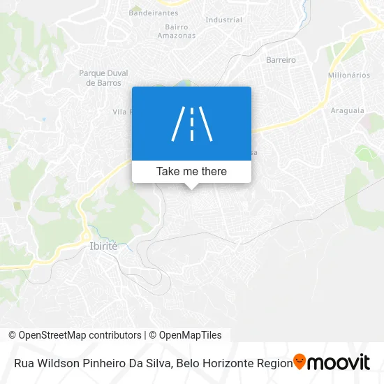 Rua Wildson Pinheiro Da Silva map