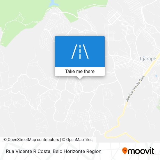 Rua Vicente R Costa map
