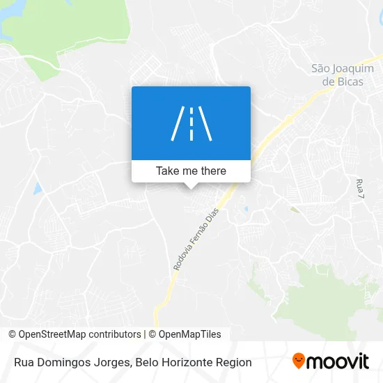 Rua Domingos Jorges map