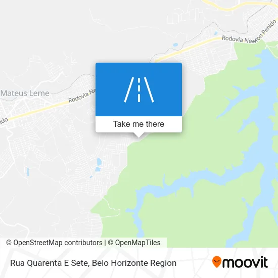 Rua Quarenta E Sete map