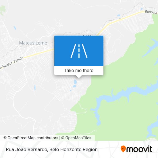 Rua João Bernardo map