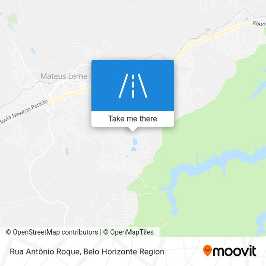 Rua Antônio Roque map