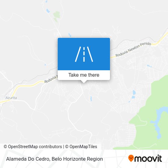 Alameda Do Cedro map