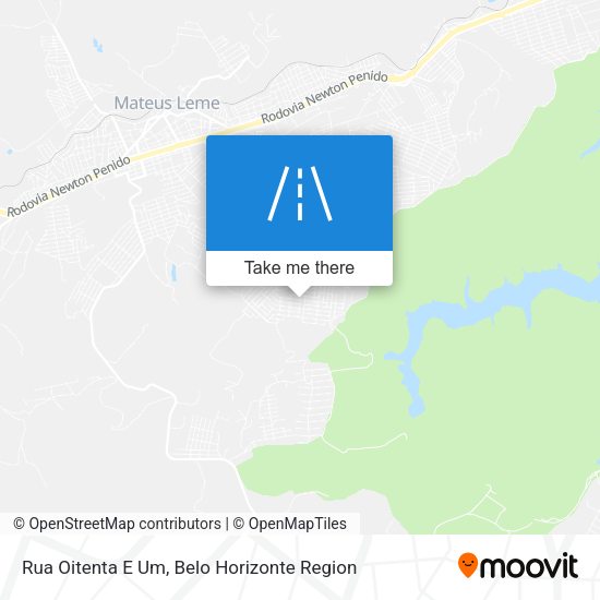 Rua Oitenta E Um map