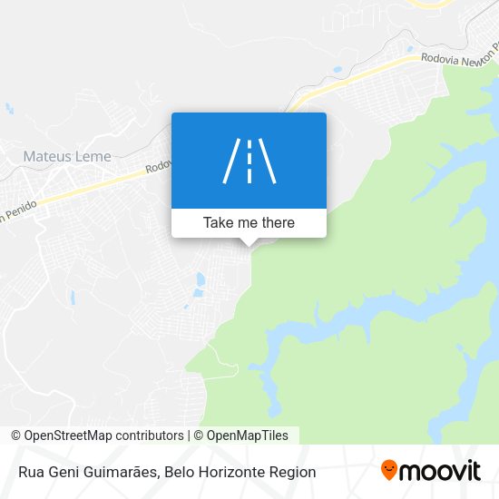 Rua Geni Guimarães map