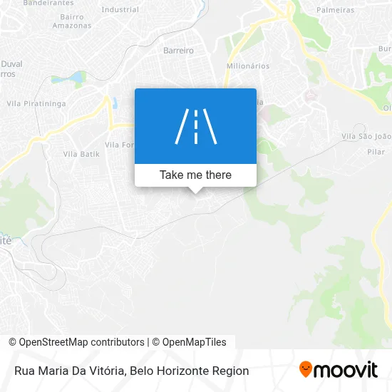 Rua Maria Da Vitória map