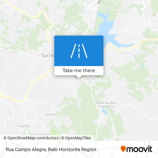 Rua Campo Alegre map