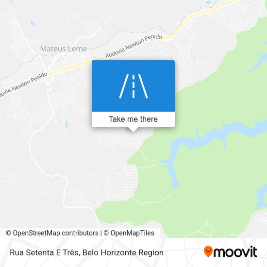 Rua Setenta E Três map
